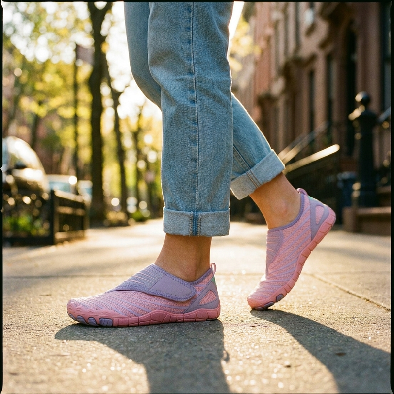 Freestep wide toe box natural foot shape